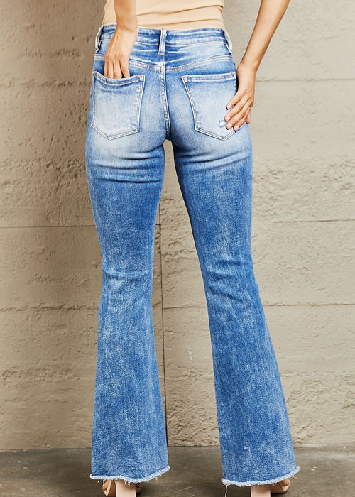 Izzie Mid Rise Bootcut Jeans